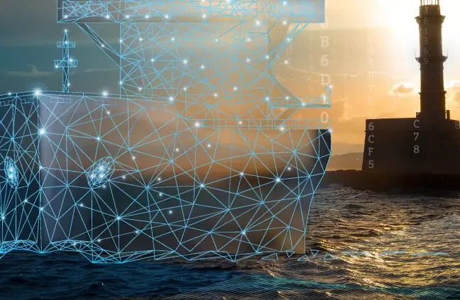 Een schip van data