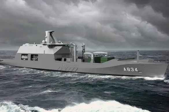 Voorbeeld schip Ministerie van Defensie