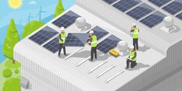 Zonnepanelen leggen