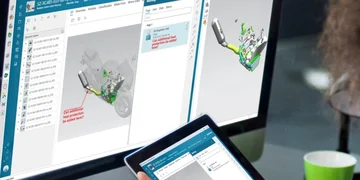 Teamcenter interface impressie